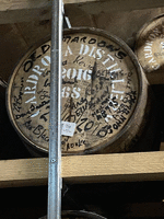 Dad's cask of whiskey