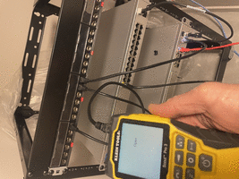 Checking terminations at the network hub