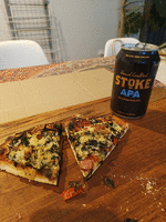 Pizza and beer